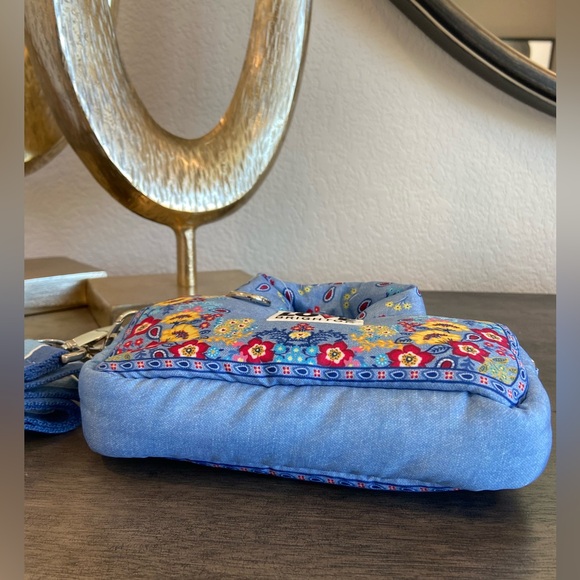 Brighton Love Bandana Cross Body Organizer  Bag NWT - Picture 6 of 16